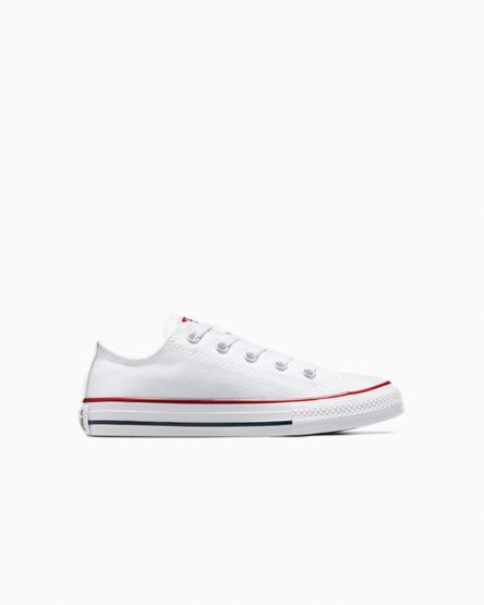 Tenisi Fete Converse Chuck Taylor All Star Clasici Albi | RO TOIAD921